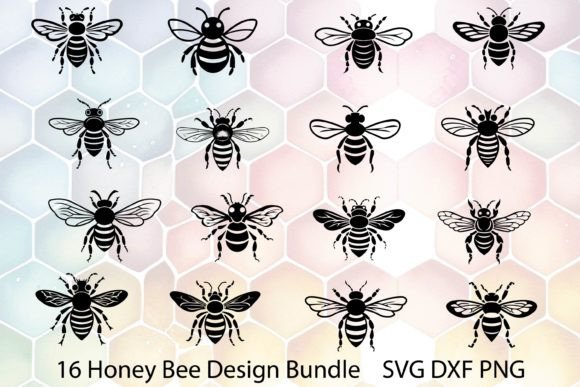 Download Bee Bundle SVG. Bee SVG.Bee Clipart. - Bee svg Collection