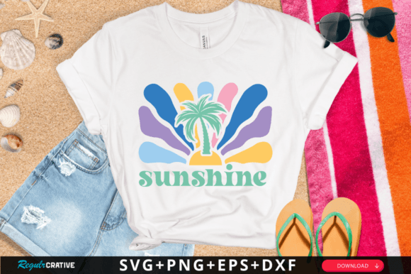 Download Sunshine SVG Design, Beach Svg Design - Sunshine svg Collection
