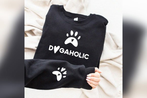 Download Dogaholic SVG Sleeve T Shirt Dog Mom PNG - T shirt Collection